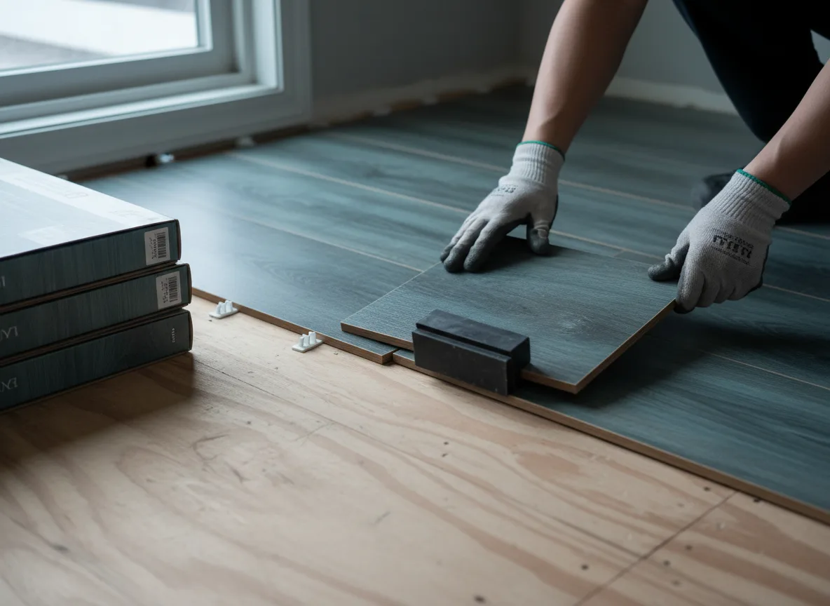 Luxury Vinyl Plank Installation company in Dix, IL